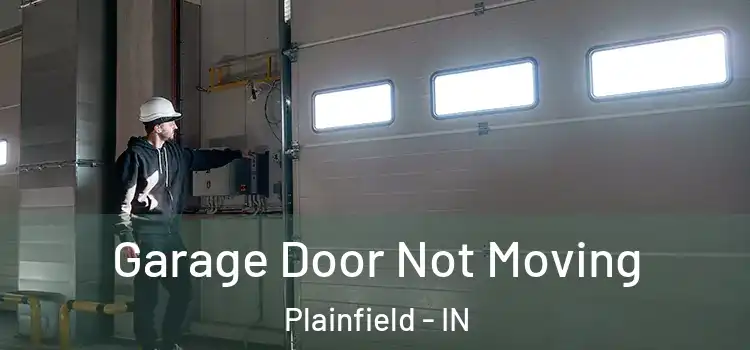  Garage Door Not Moving Plainfield - IN
